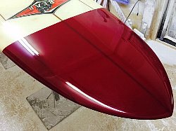 surfboard repair polyester remake nose bear 4